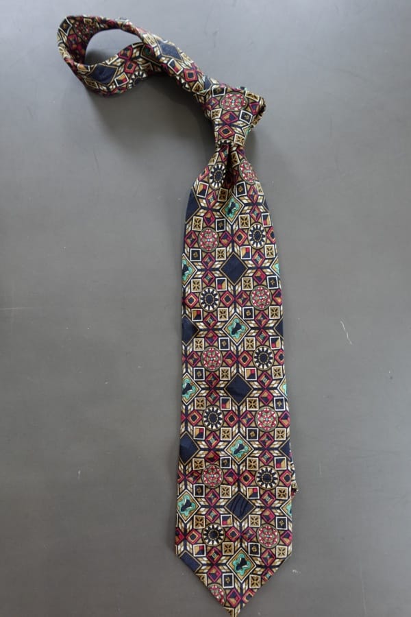 Andre Bini Vintage Silk Tie, Wedding or Business