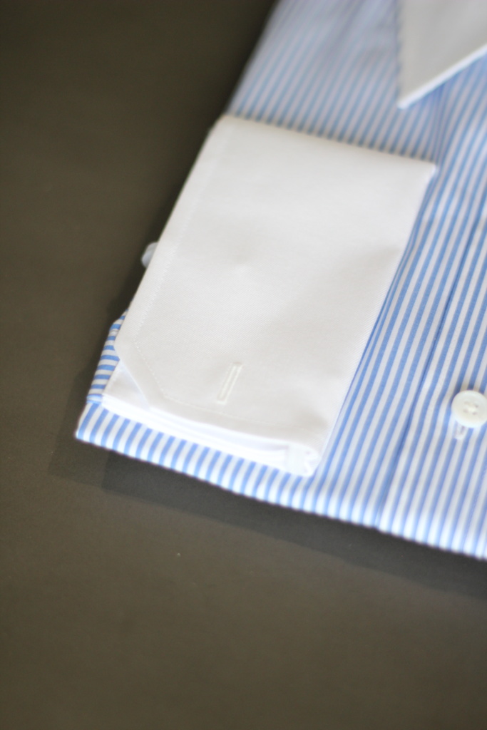 Custom cufflink shirt