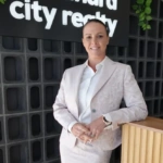 Ladies Jacket Womens Suit in real estate office