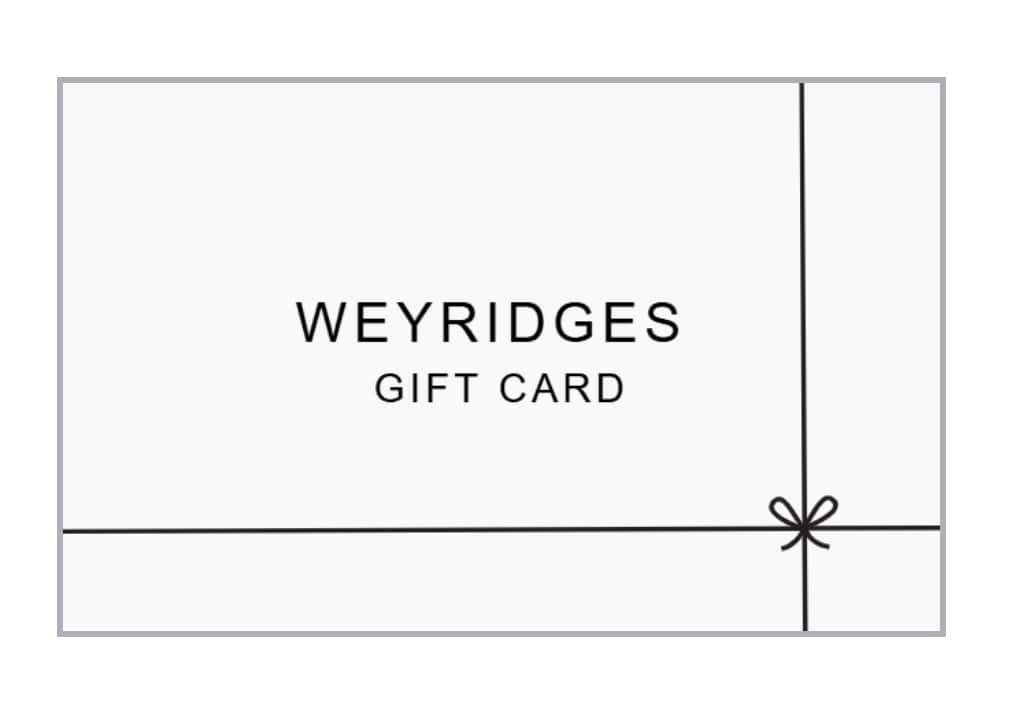 weyridges gift card