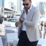 Smart casual outfit chinos and blazer Smart casual outfit chinos and blazer