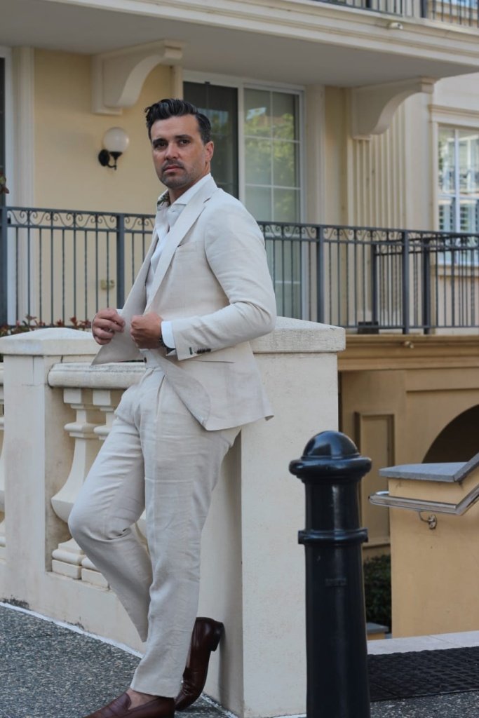 linen suit brisbane