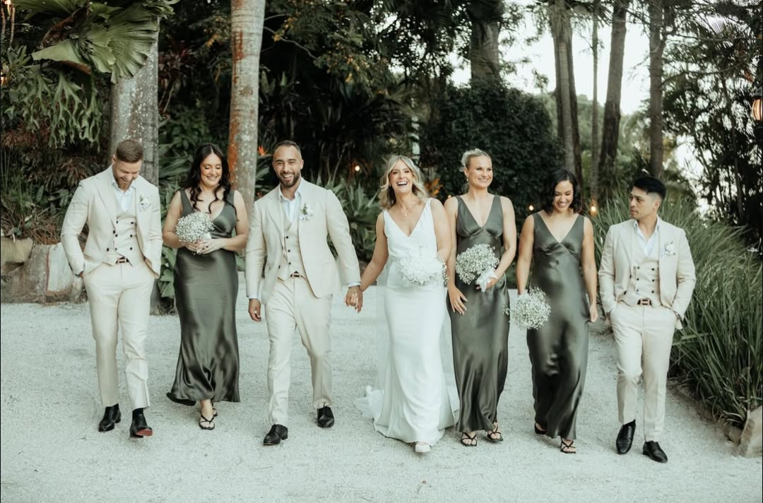 Tailored wedding suit