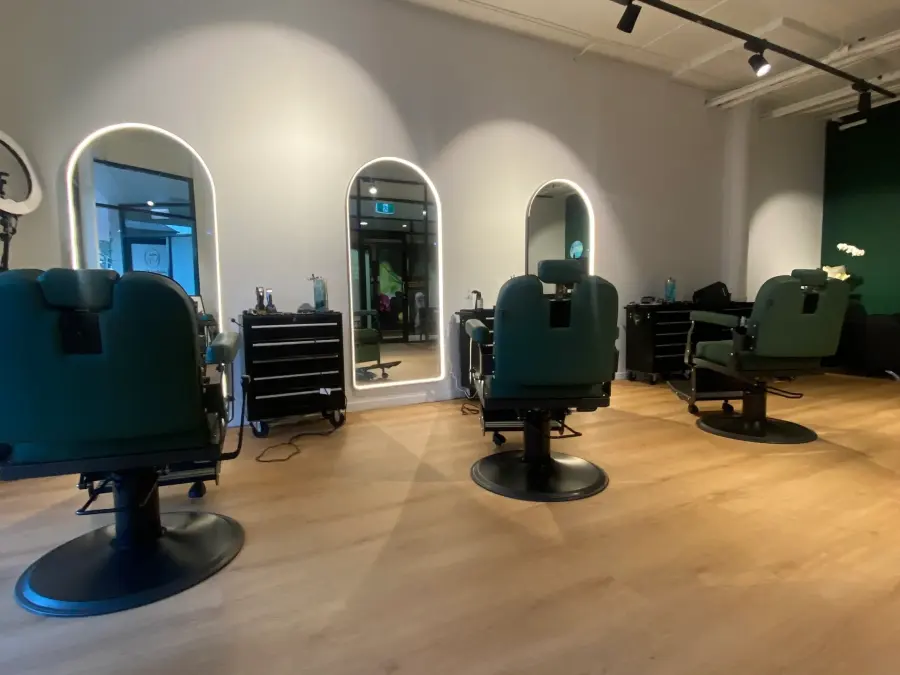 mustachery barber new farm