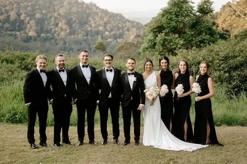 Classic black tuxedo from Weyridges